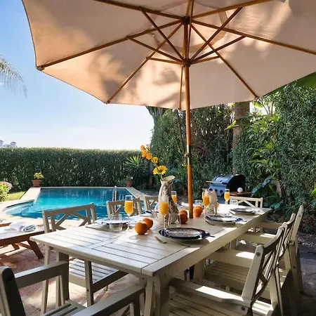 With Private Pool & Garden 5 Min To Μαρμπέλλα